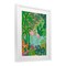 Stupell Industries Flamingos in Dotted Pond Framed Print Under Glass, design by Nabeela Rumi